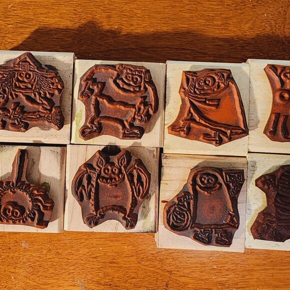 Stampin' UP! Booglie Eyes used stamps Halloween cards for children! - Picture 3 of 3